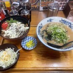 北海らーめん - チャーマヨ丼セット味噌ラーメン ¥1,425- 2024.1.28 Sun.