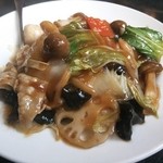 中華飯はごはんが見えないくらい具沢山＾＾