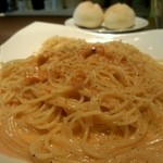 フェルマータ - 雲丹のクリームソース 大盛で♪