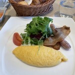 小田急 山のホテル - 朝ごはんのオムレツ