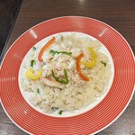 シーフード メヒコ 浅草店 - むき身のカニピラフ