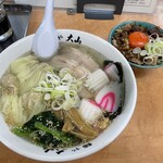 青竹手打ちラーメン 麺や 大山 - 