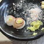 魚屋 Fish.K - ちょっと山葵に塩を付けて