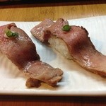 たけうち - ローストビーフ握り