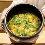 永山 - 登竜門大根と自家製カラスミご飯