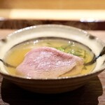 永山 - 榊山牛のネギ出汁しゃぶしゃぶ