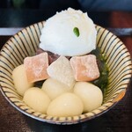 甘味処 柴ふく - 柴ふくあんみつ