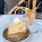 TURNER DINER - ・キャラメルバナナ（本日のショートケーキ）
                        ・ダルゴナコーヒー