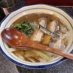 烈志笑魚油 麺香房 三く - 煮干しが美味しかった