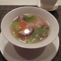 中国料理 陽明殿 - 野菜スープ