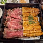うな時 - 【2024/1】肉と鰻御膳(アップ)