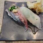 玄海鮨 - 追加  アジと白身