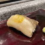 末廣鮨 - 穴子　塩で