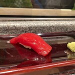 末廣鮨 - 漬けまぐろ