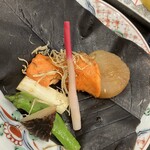 あたみ 石亭 - 240127土　静岡　あたみ 石亭　焼物富士ます他