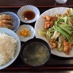 Eitarou - 回鍋肉定食 750円
      