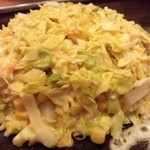 なにわのお好み焼 じろー - お好み焼き焼く前