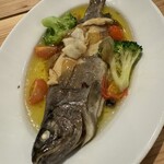 バンリノハル ビアホール - サクラマスのアクアパッツァ？