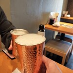 Shinjukusanchoume Fujiya Hanare - 最初はビールで乾杯♪