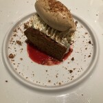 ドゥ・クルール - クリームチーズのムース
      アールグレイのアイス