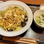 四川料理 食為鮮 - 食為鮮焼きそばセット