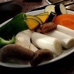 焼肉 スタミナ苑 - 焼き野菜盛り