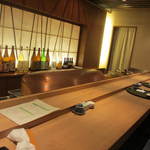 天や - カウンター