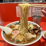 醤油ラーメンならミカド製麺直売所 - 中華そば 大940円、味付玉子 150円、メンマ(LINE友だち追加)