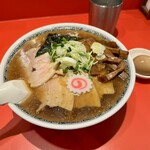 醤油ラーメンならミカド製麺直売所 - 中華そば 大940円、味付玉子 150円、メンマ(LINE友だち追加)