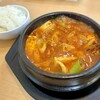 平壌冷麺食道園 - 料理写真:カキチゲセット 1280円