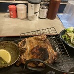 佐賀県三瀬村ふもと赤鶏 - もも炭火焼き定食
