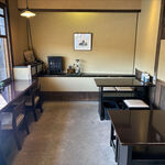 五十鈴川カフェ - 店内の風景　2024.1