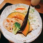 こんぶや - メカジキステーキ和風柚子ソース御膳_¥1,000
