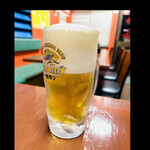 DURGA - 生ビール　何杯も同行者飲んでました〜　写真撮り忘れましたが、ワタクシは零ichiです〜　　byまみこまみこ