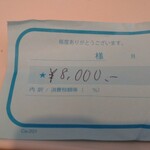 すしやのたい悟 - 貝類を６品食べたら予算オーバーしてしまった・・・