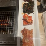 横浜焼肉kintan - キムチ4種盛り