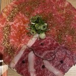 Yokohama Yakiniku Kintan - トリプルユッケ