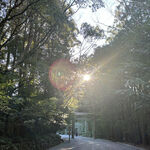 五十鈴川カフェ - 伊勢神宮（内宮）の風景　2024.1