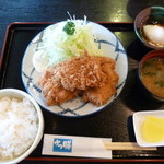 かつ膳 - マグロフライ定食７５０円