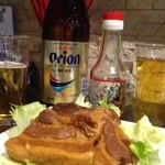 沖縄料理はいさい - 豚の角煮「ラフテー」はこーれーぐーす（島唐辛子）をつけて．．．