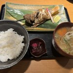 のど黒のあくび - のど黒の佐渡藻塩焼きランチ