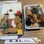 蒲田鳥久 - 幕の内弁当・きじ焼弁当