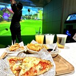 UNITED GOLFZON PARK - 料理写真:ゴルフをしながら食事が楽しめます！