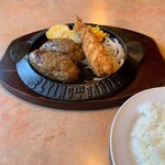 Furaingu Gaden - どでかエビフライコンビランチ