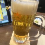 銀座ライオン - サッポロ生ビール　黒ラベル（平日ハッピーアワーのサイズアップあり）