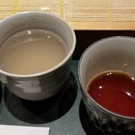 Echigo Hegisoba Kinaseya - そば湯。