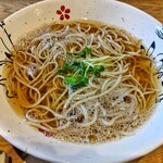 天竜そば こたけ庵 - セットのかけそば