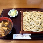 手打ち蕎麦 朝日屋 - つけ鴨そば　1,540円