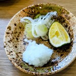 江戸そば マルノ - 薬味