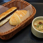 breadworks - Shio Pan、An Butter Stick、本日のスープS